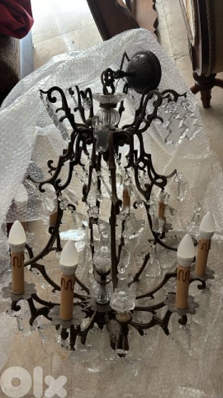 2 Crystal Chandeliers 3