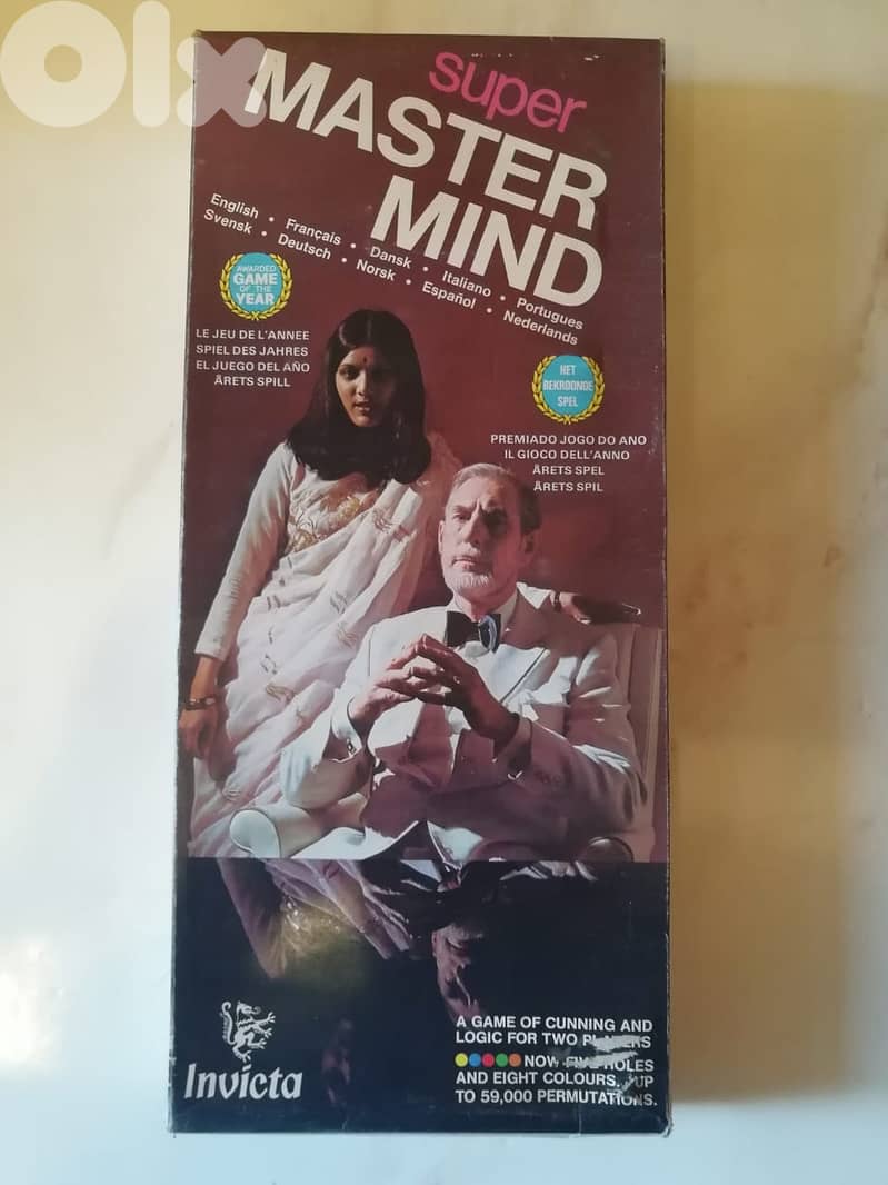 Vintage super Mastermind by Invecta made in England in 1975 0