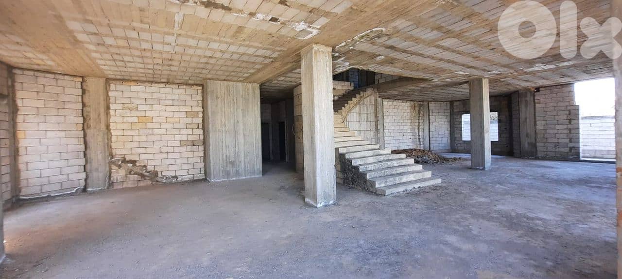 chtaurama uncompleted villa 1300m on land 1700m payment facility #6697 0