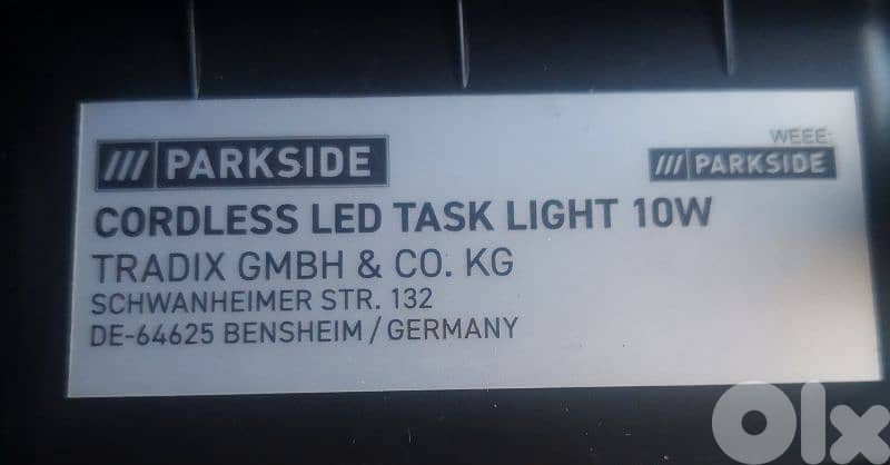 Parkside LED worklight 2