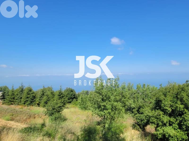 L18821-Land With Panoramic View For Sale in Jouret Bedrane, Kesrouane 0