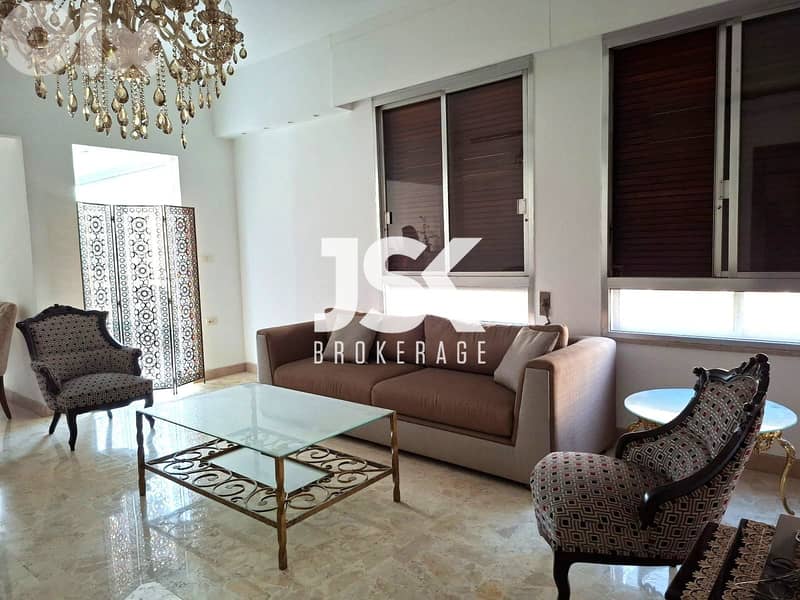 L18617-4-Bedroom Apartment For Rent in Corniche Al Mazaraa, Ras Beirut 0