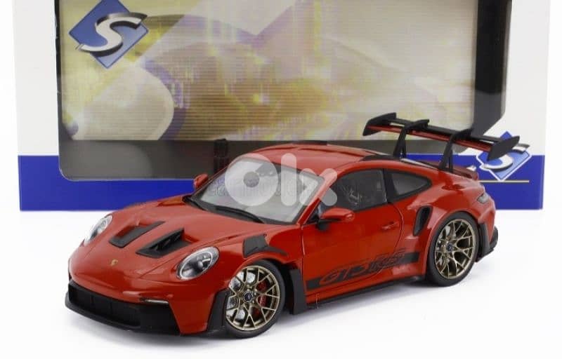 Porsche GT3 RS (2024) diecast car model 1;18 0