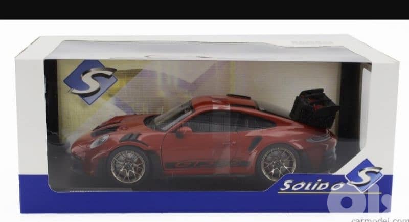 Porsche GT3 RS (2024) diecast car model 1;18 7