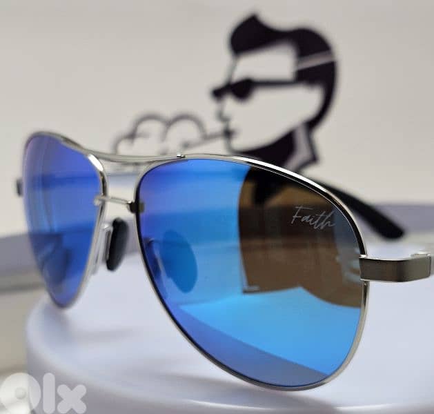 FAITH brand Aluminum high-quality polarized UV protection sunglasses . 1