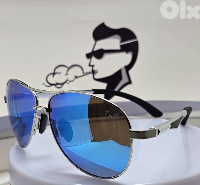 FAITH brand Aluminum high-quality polarized UV protection sunglasses . 2
