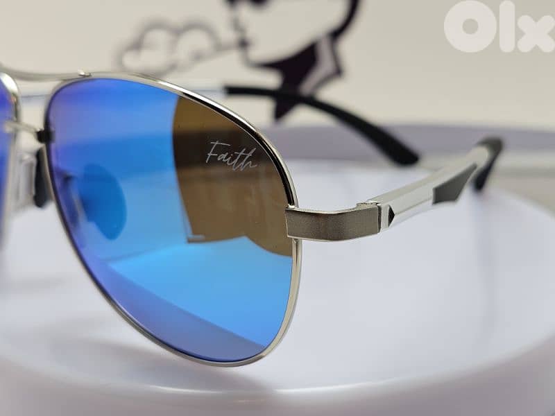 FAITH brand Aluminum high-quality polarized UV protection sunglasses . 3