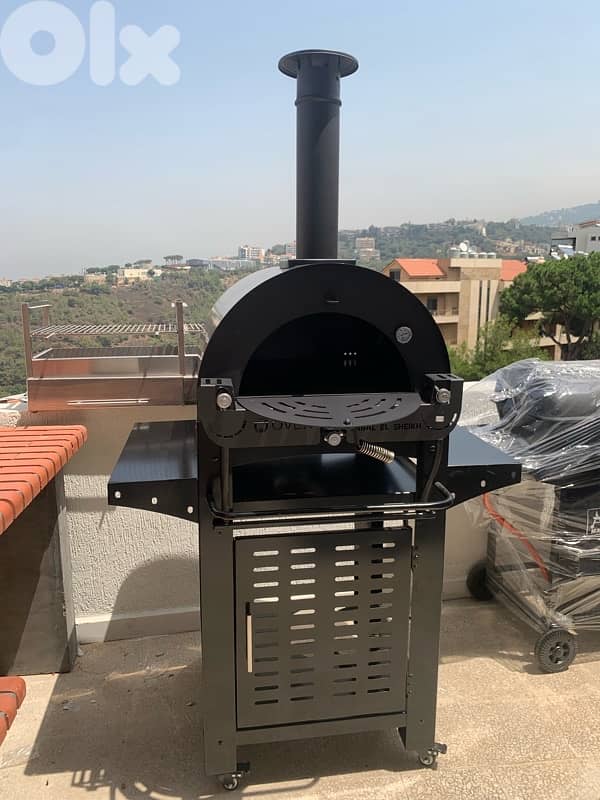 gas pizza oven grill 1