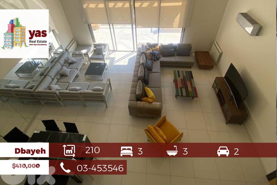 Dbayeh 210m2 | Duplex | Decorated | Luxury | Prime Location |PA | 0