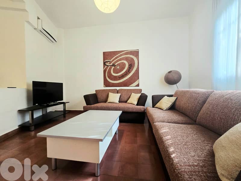 RA25-4295 Furnished Apartment 75 m² for Rent – Ain El Mrayseh 0