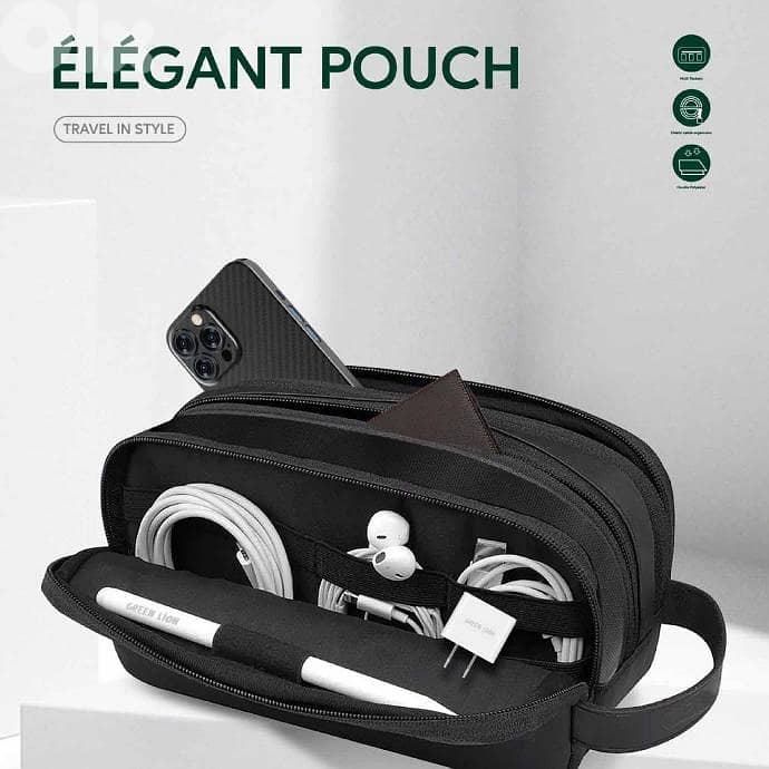 Green Lion Elegant Pouch 2