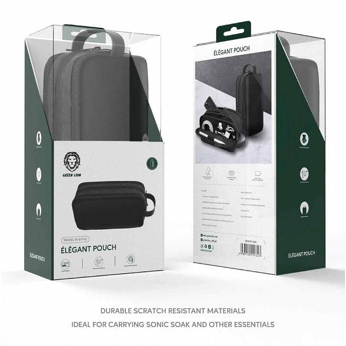 Green Lion Elegant Pouch 3