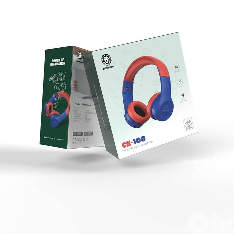 Green Lion GK-100 Kids Headphone 1 3