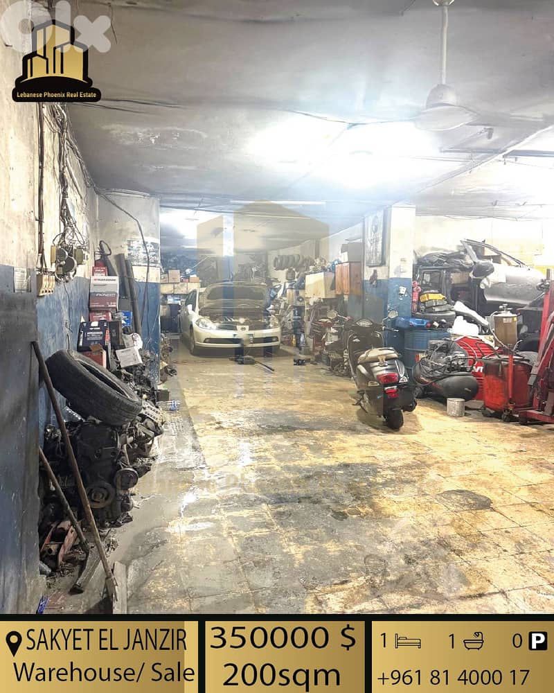 Underground 200 sqm Warehouse for sale in Sakyet El Khanzir. 0