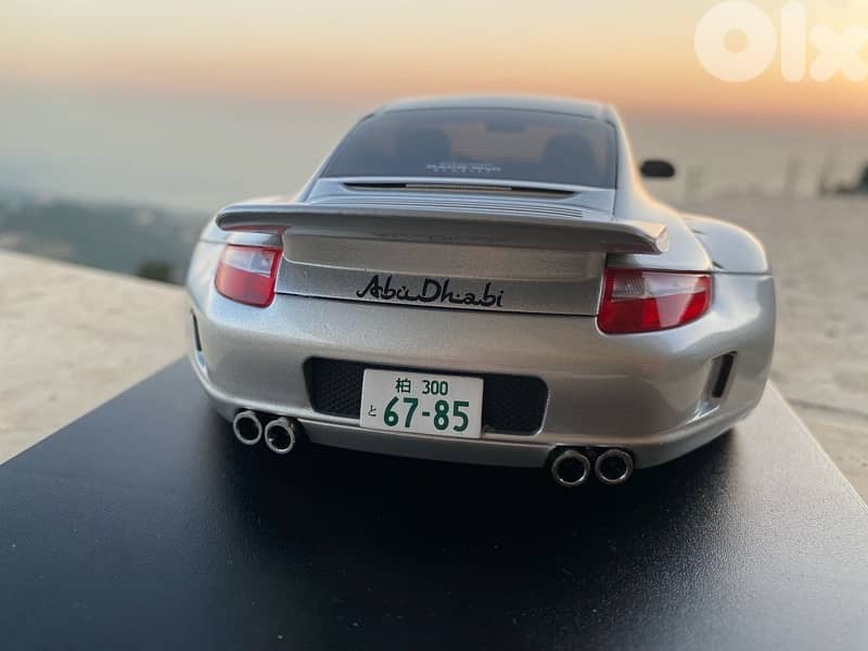 porsche 911 diecast model car scale 1/18 rwb 7