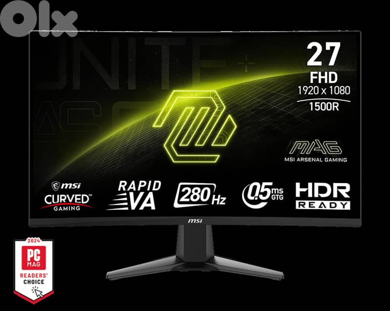 MSI 27" 1920x1080 FHD Curved Monitor | MAG 276CXF 2