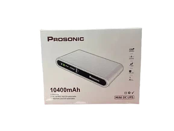 Prosonic Mini DC UPS For Router  POE-530P 0
