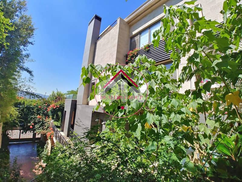 Private Terrace ! Prestigious Villa for sale in Maten – Beit Mery 0