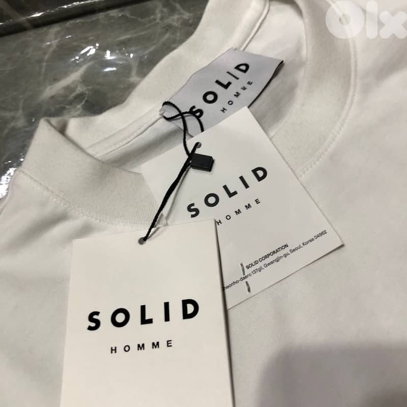 SOLID HOMME - T-SHIRT SIZE 48 3