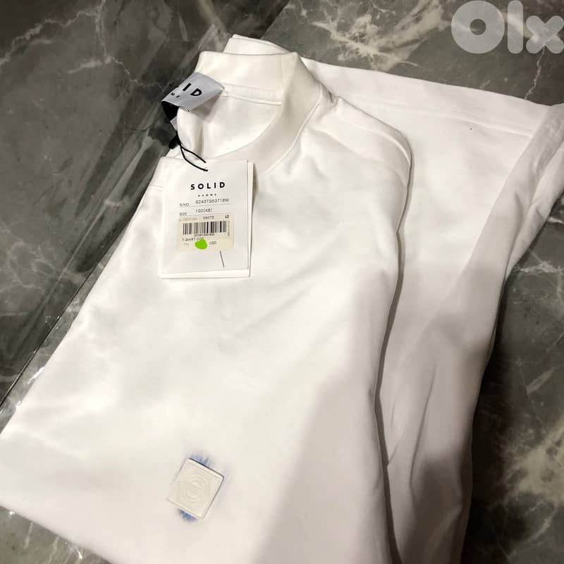 SOLID HOMME - T-SHIRT SIZE 48 7