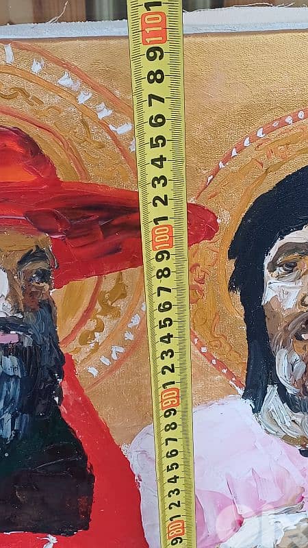 أيقونة رسم زيتي روسيّة 11