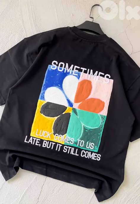 YEP - T-shirt Black oversize size S 2