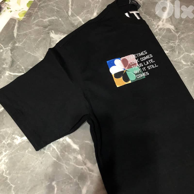 YEP - T-shirt Black oversize size S 3