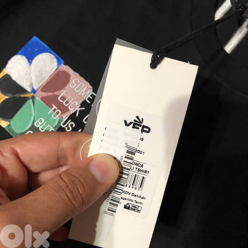 YEP - T-shirt Black oversize size S 13