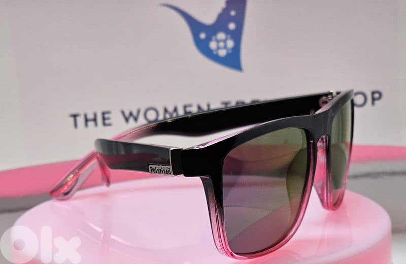 FAITH Brand Red pink Glow Polarized Sunglasses 0