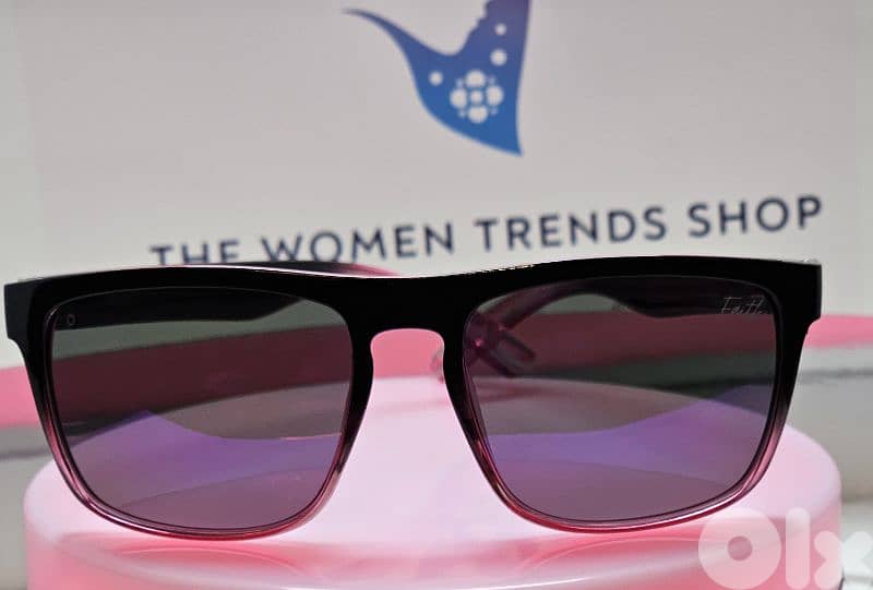 FAITH Brand Red pink Glow Polarized Sunglasses 1