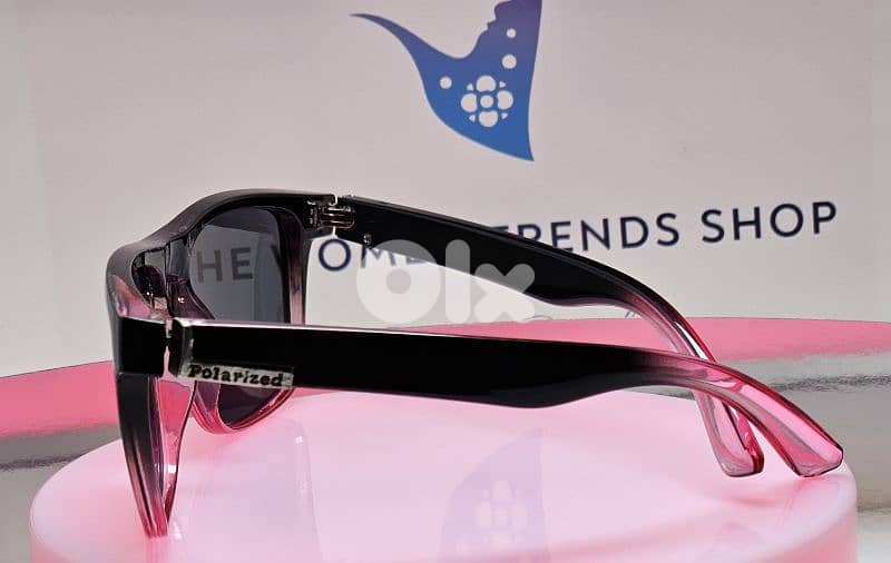 FAITH Brand Red pink Glow Polarized Sunglasses 4