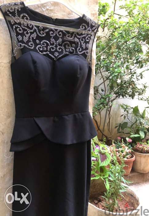 women clothing, long evening dress, black and long dress for ladies 1