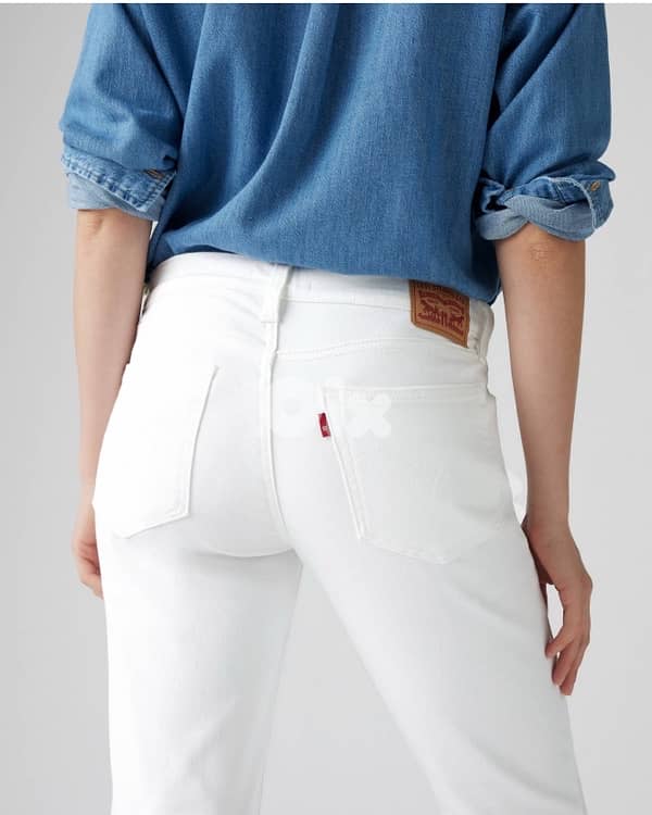 levis shaping white jeans size s like new, rarely worn 3