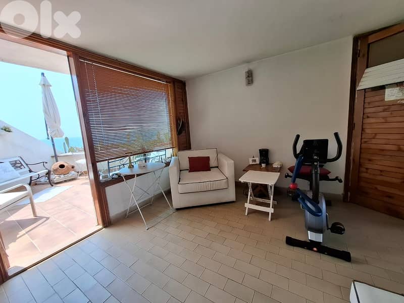 L18841-Furnished 2-Bedroom Chalet For Rent in Safra 7