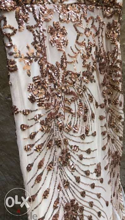 women clothing, Gold dress for ladies,long, evening dress, soo special 3