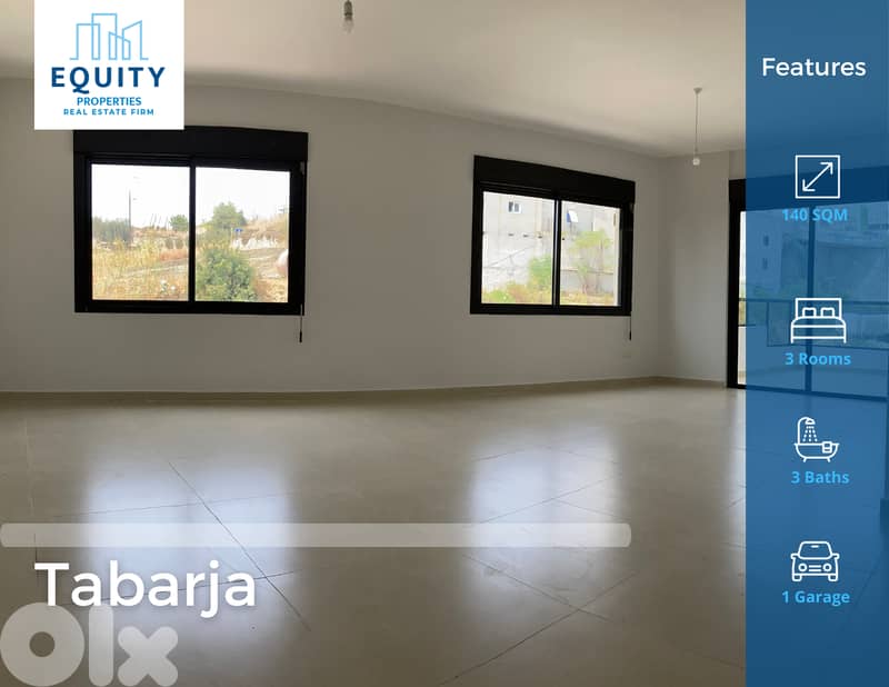 140 SQM Apartment For Rent In Tabarja شقة للإيجار #HS1923100 0