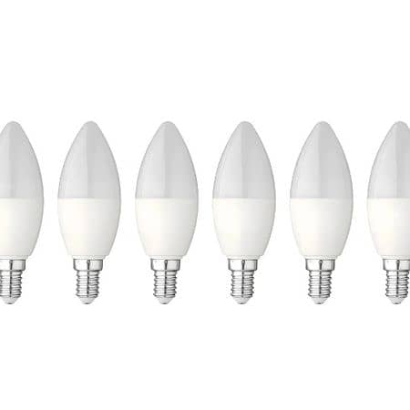 Livarno Led Light Bulbs E14 470 lm 2700K Warm White 6 Pcs - لمبات إضاء 0