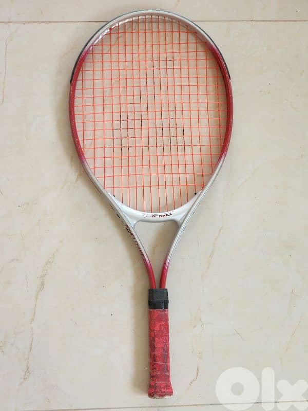 Pro Kennex Power Champ 3 Wide Contour Design tennis racquet and 20ball 0