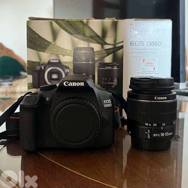 canon eos 1300d like new 0
