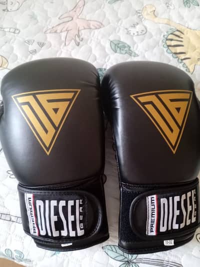 TWO BOXING GLOVES (DIESEL) size 10 oz