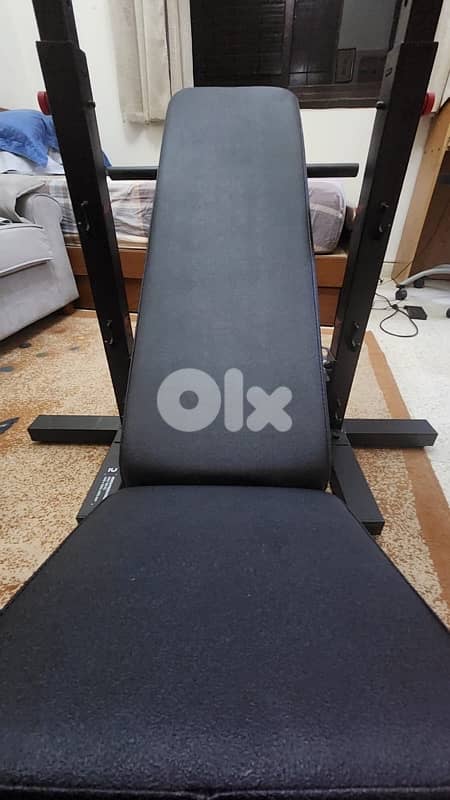 decathlon foldable bench press 2