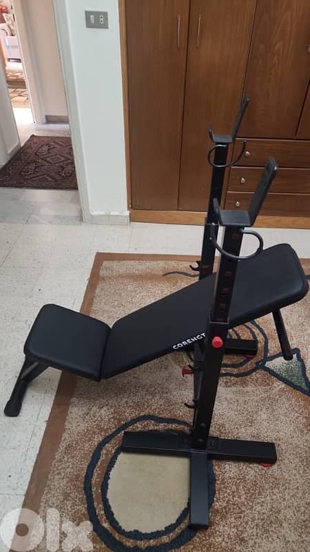 decathlon foldable bench press 3
