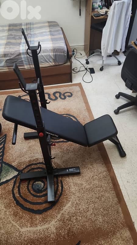 decathlon foldable bench press 4