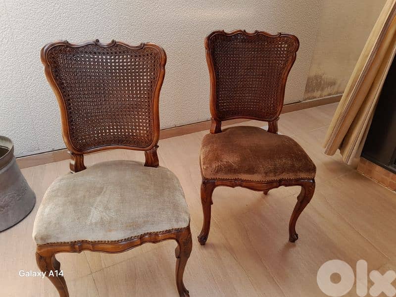 chaise  louis xv 6 piece 10