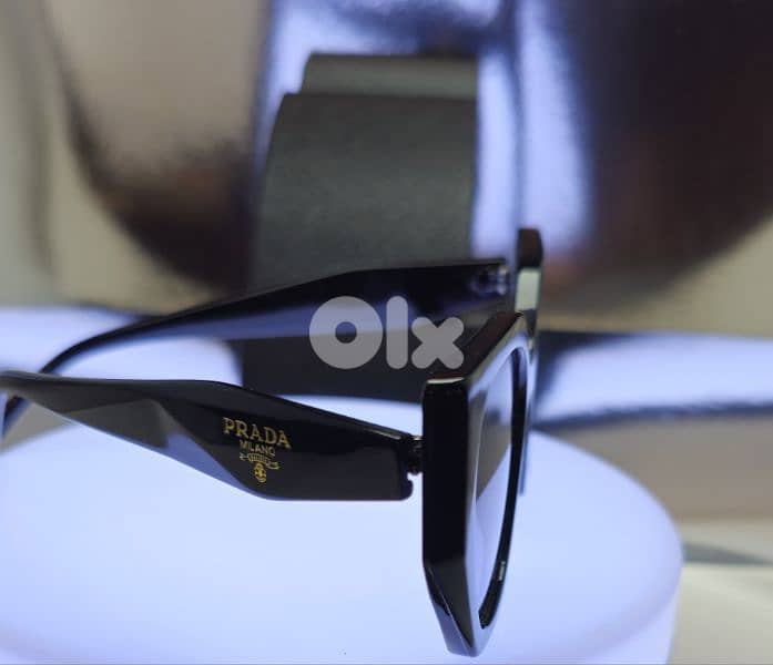Prada new collection women Black cat eye Sunglasses 6