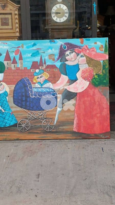 لوحة رسم زيتي روسيّة 2