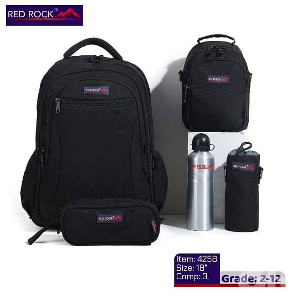 School bags sets Original Red Rock 0