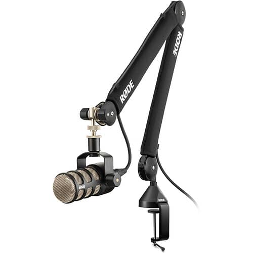 RODE PSA1+ Professional Studio Arm – Silent, Smooth Boom for Mic Mount 3