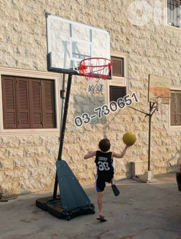 280$ movable basketball hoop (swimming pool mode) 0