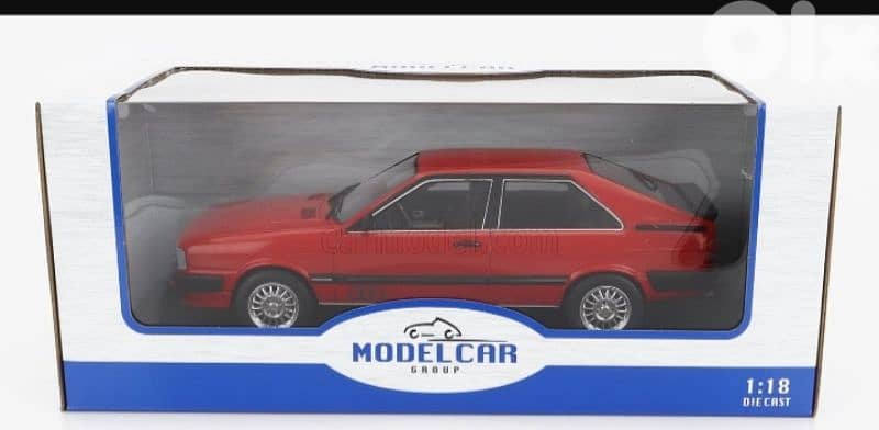 Audi GT Coupe 1983 diecast car model 1;18 5
